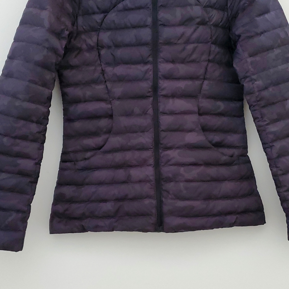 NWOT Lululemon Pack It Down Jacket in Cncognito Camo Multi Grey - Picture 5 of 11